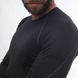 Thermal T-shirt for men Sensor Merino Active LS black, Black, S