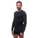 Thermal T-shirt for men Sensor Merino Active LS black, Black, S