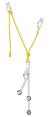 Самостраховка регульована подвійна Petzl Dual Connect Vario (21), L087AA00