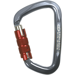 Carabiner Climbing Technology Large TG titanium / silver / grey, 2C46500YRC