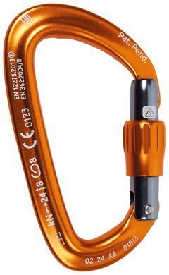 Carabiner Camp Orbit Lock orange, 292901