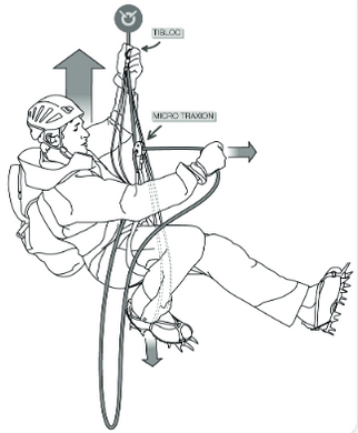 Затискач Petzl Tiblock, B01B