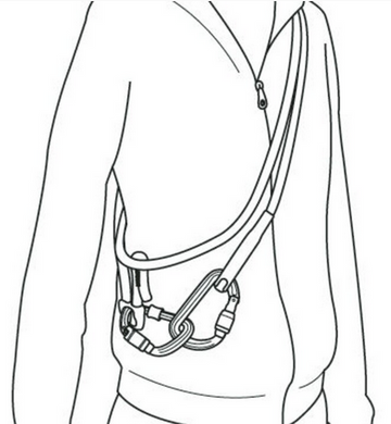 Самостраховка регульована подвійна Petzl Dual Connect Vario (21), L087AA00