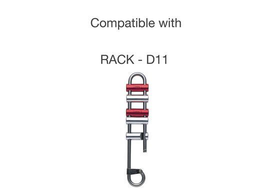 Фіксована гальмівна планка для Petzl Rack, D11300