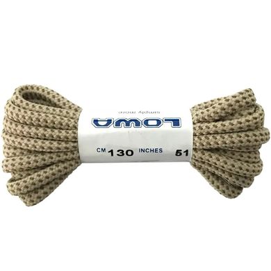 Laces for trekking shoes LOWA ATC Lo 130 cm desert