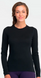 Thermal Long Sleeve T-Shirt for women Icebreaker BF 200 Chakra Zip WOMEN black L
