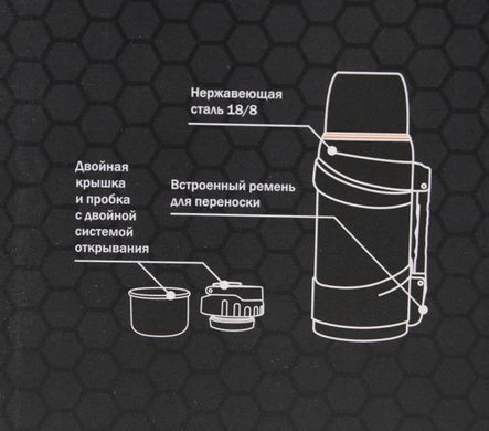 Термос Tramp Travel Line 1.3 L olive