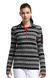 Thermal Т-shirt for women Icebreaker BF 260 Vertex LS Half Zip WOMEN black/snow/garnet, S