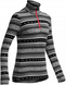Thermal Т-shirt for women Icebreaker BF 260 Vertex LS Half Zip WOMEN black/snow/garnet, S