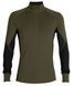 Термофутболка чоловіча Icebreaker 260 Zone LS Half Zip MEN loden/black, S