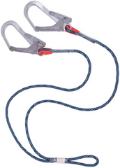 Double lanyard First Ascent Y 120/120 from dynamic rope with carabiners, FA 312DC