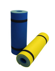 Mat for tourism Isolon Prival 10 (1800x600x10mm) blue/yellow