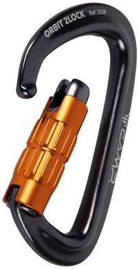 Карабін Camp Orbit 2Lock gun metal / orange, 3558