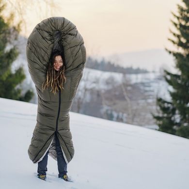 Sleeping bag ROCK FRONT 800 3D (2022) L Long navy blue