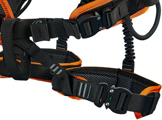 Complete fall arrest harness Rock Empire Equip Lock black, SVE022.977-0234D0008000, XS-M (waist circumference 70-110 cm)