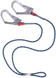 Double lanyard First Ascent Y 120/120 from dynamic rope with carabiners, FA 312DC