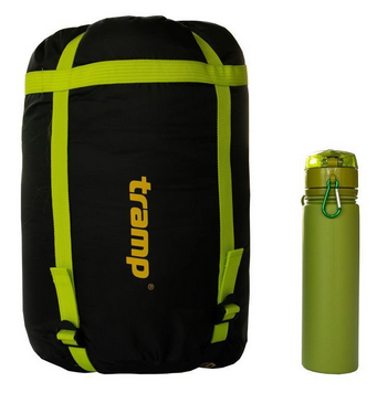 Sleeping bag Tramp Rover  Compact olive/grey left