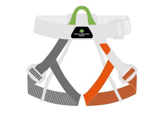 Нижня страхувальна система Petzl Pandion Steel LT