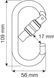 Карабін Camp Oval Pro Lock, 1455