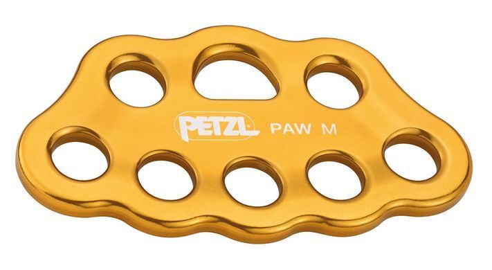 Такелажна пластина Petzl Paw M black