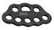 Такелажна пластина Petzl Paw M black
