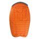 Sleeping bag ROCK FRONT 600 S Medium turquoise with mustard