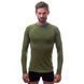 Thermal T-shirt for men Sensor Merino DF LS safari, Black, S