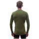 Thermal T-shirt for men Sensor Merino DF LS safari, Black, S