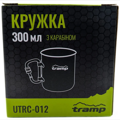 Mug with a carabiner Tramp 300 ml, UTRC-012