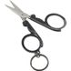 Keychain scissors Munkees Folding Scissors black, 2512-BL