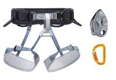 Petzl Kit Corax GriGri Sm'D, K032AB00, 1 (waist belt 65-96 cm)