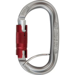 Carabiner Climbing Technology Pillar TGL matt grey / matt silver / matt red, 2C3980LXRA