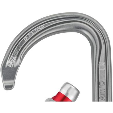 Карабін Petzl Am'D SCREW-LOCK grey, M34A SL