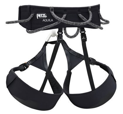 Нижня страхувальна система Petzl Aquila black, C037BA00, XS (охват талії 65-71 cm)