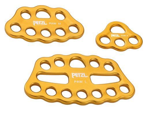 Такелажна пластина Petzl Paw L black