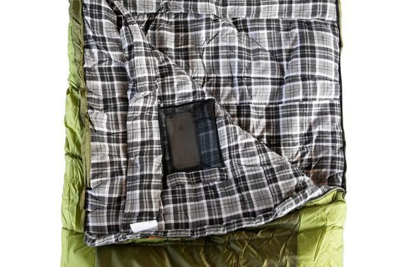 Sleeping bag Tramp Sherwood Long dark-olive/grey right