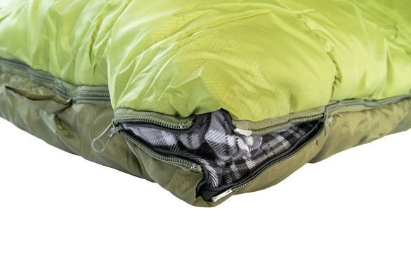Sleeping bag Tramp Sherwood Long dark-olive/grey right