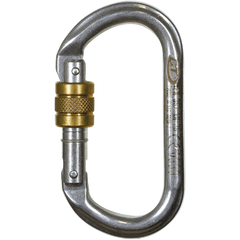 Carabiner Climbing Technology Oval S-Steel SG, 4C52400