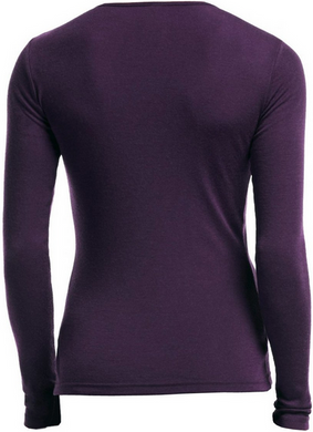 Термофутболка жіноча Icebreaker Everyday LS Crewe WOMEN vino, XS