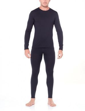 Термофутболка чоловіча Icebreaker 200 Oasis LS Crewe MEN midnight navy, S