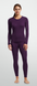 Термофутболка жіноча Icebreaker Everyday LS Crewe WOMEN vino, XS