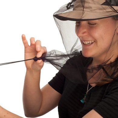 Aнтимоскітна сітка на голову Sea To Summit Mosquito Headnet Permethrin Black, STS AMOSHP