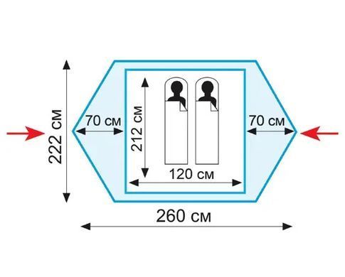 Tent Tramp Colibri (V2), TRT-034