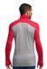 Термофутболка з довгим рукавом чоловіча Icebreaker BF 260 Tech LS Half Zip MEN metro hthr/rocket XL