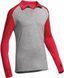 Термофутболка з довгим рукавом чоловіча Icebreaker BF 260 Tech LS Half Zip MEN metro hthr/rocket XL