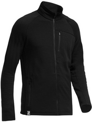 Термокофта чоловіча Icebreaker Sierra LS Zip MEN black, L