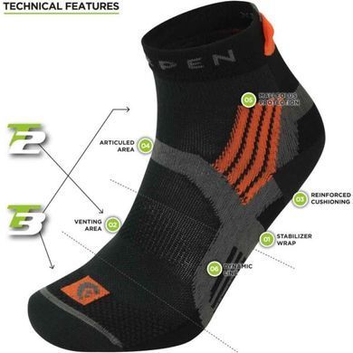Термошкарпетки Lorpen X3TE T3 Trail Running Eco orange M