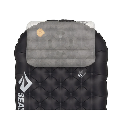 Inflatable insulated mat 10 сm Sea to Summit Ether Light XT Extreme Mat Regular black orange, STS AMELXTEXMR