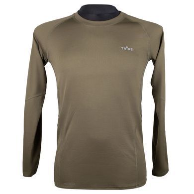 Thermal T-shirt for men Tribe Coolpass LS olive, Olive, S