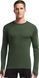 Thermal T-shirt for men Icebreaker BF 260 Apex LS Crewe conifer/balsam, L